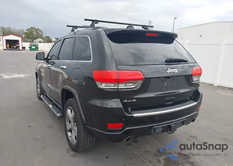 2014 Jeep Grand Cherokee Overland из США, поврежденный, VIN 1C4RJFCT3EC265093